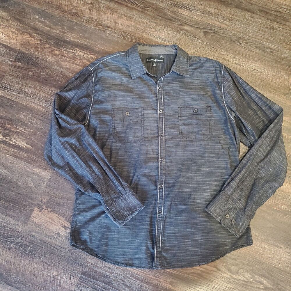 Beverly Hills Polo Club Men's Button Up Shirt Size XL